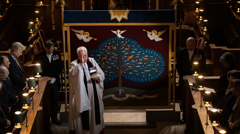 Sacred anointing screen