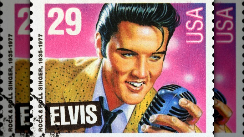 Elvis commemorative stamp