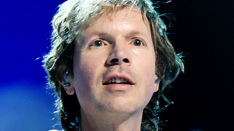 Beck on stage