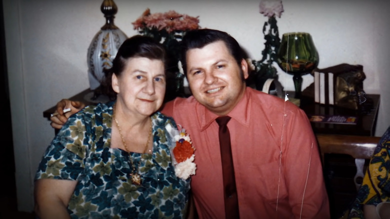 John Wayne Gacy with his mother