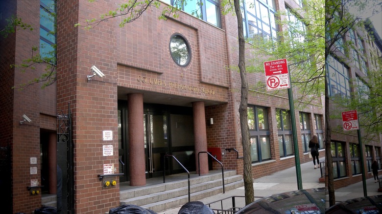Entrance to Columbia Prepatory School