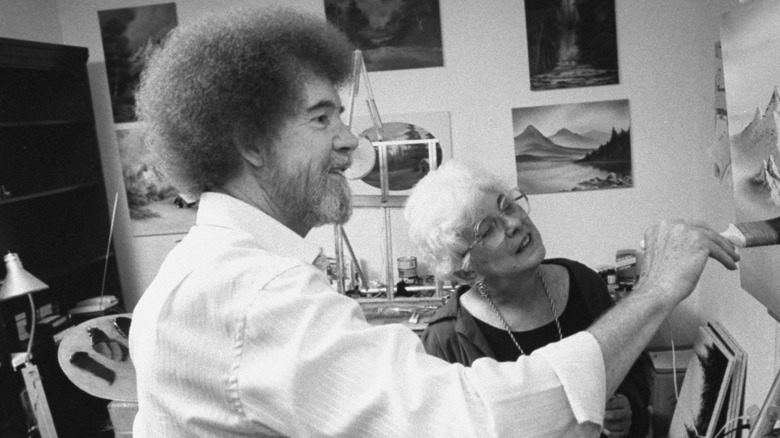 bob ross painting with annette kowalski
