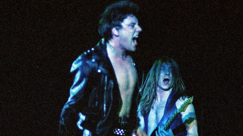 paul di'anno singing with iron maiden
