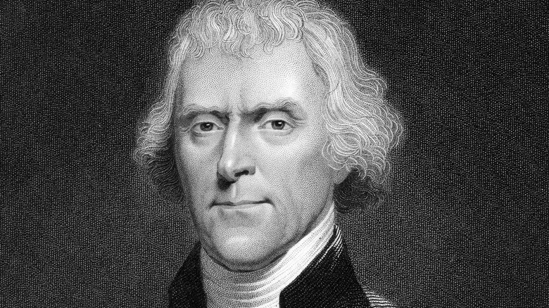 sketch of Thomas Jefferson