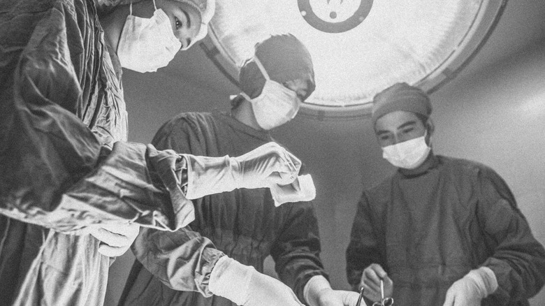 Surgeons in operating room 