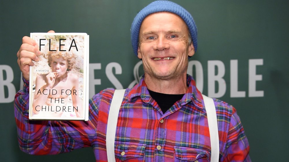Flea with his memoir 