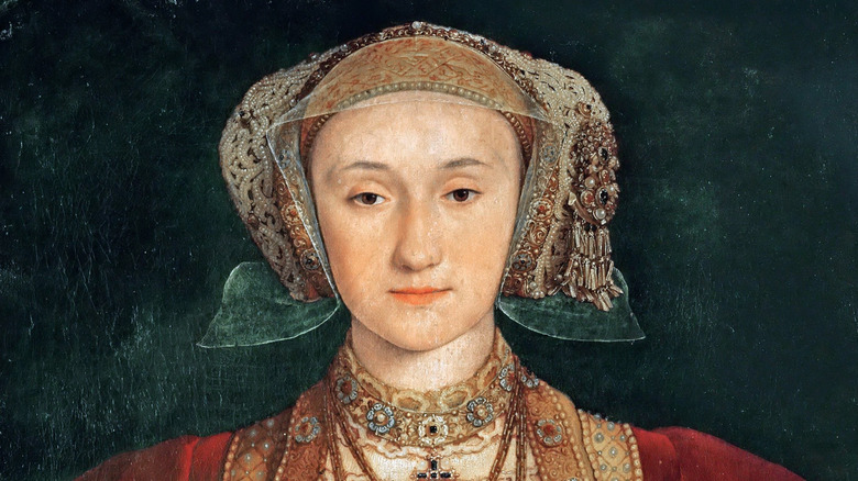 Famous portrait of Anne of Cleves