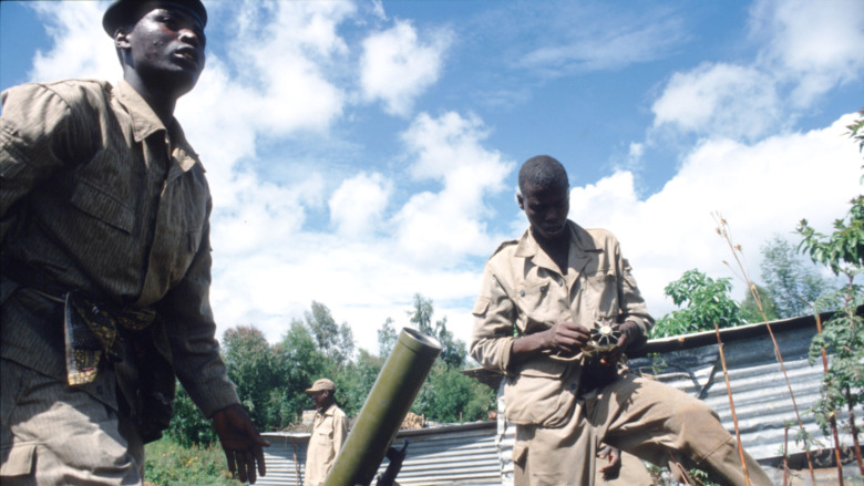 Rwandan Patriotic Front soldiers