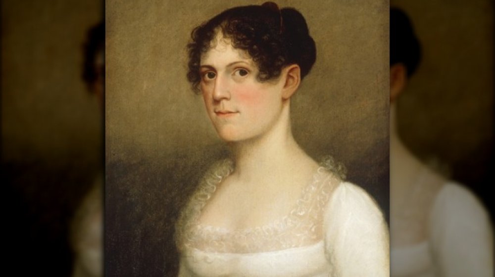 Portrait of Theodosia Burr found in North Carolina in 1869.