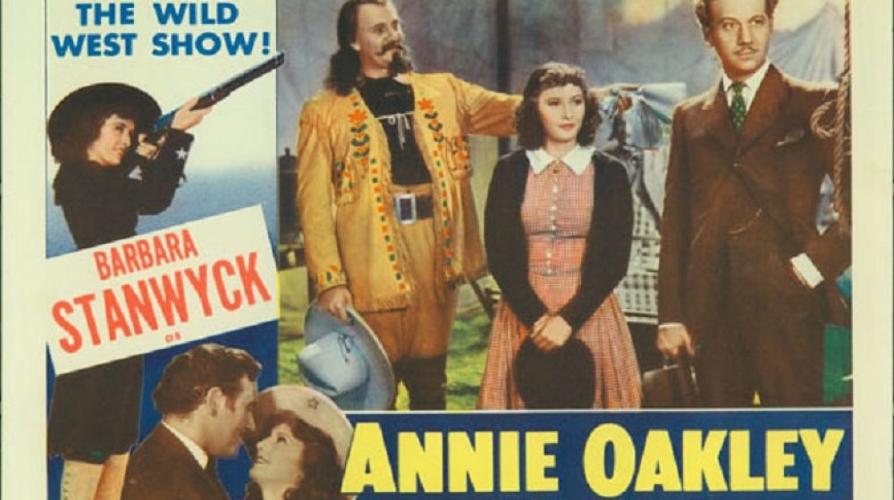 Barbara Stanwyck as Annie Oakley
