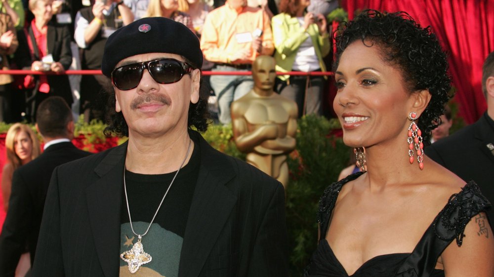 Carlos Santana and Deborah King Santana