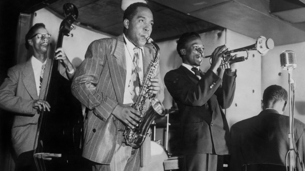 Charlie Parker with his band c 1947