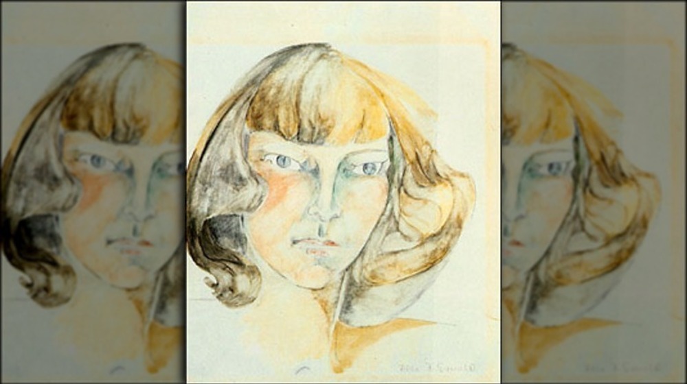 Zelda Fitzgerald artistic self-portrait