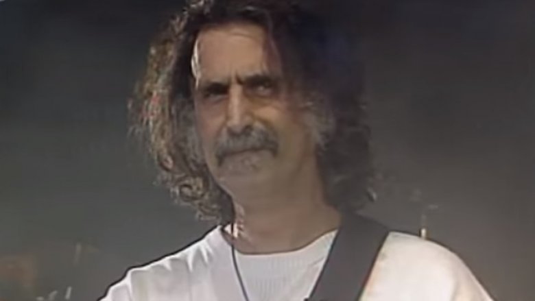 Frank Zappa performing in Prague