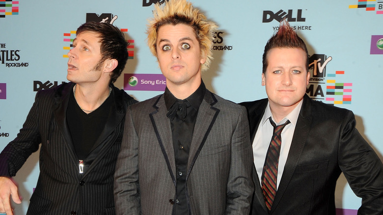 green day in suits