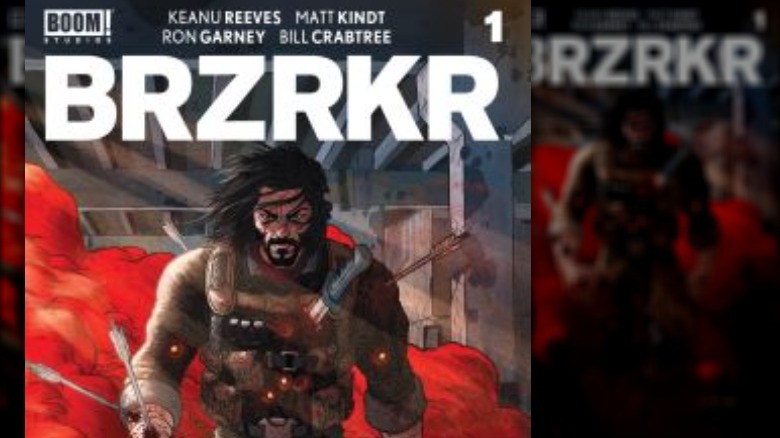 cover of keanu reeves comic book 
