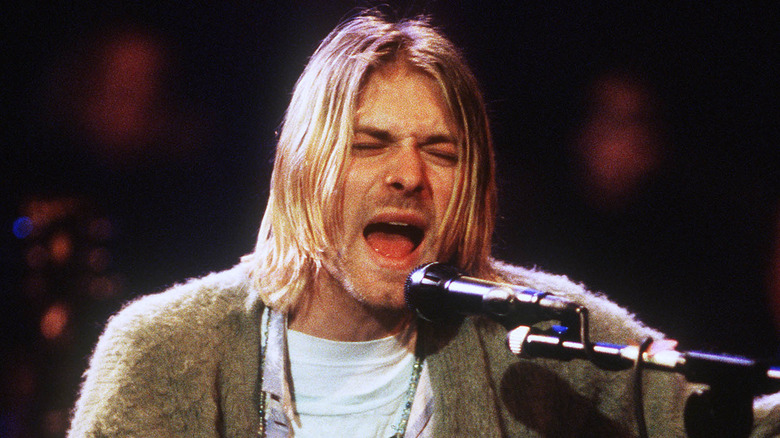 Cobain singing