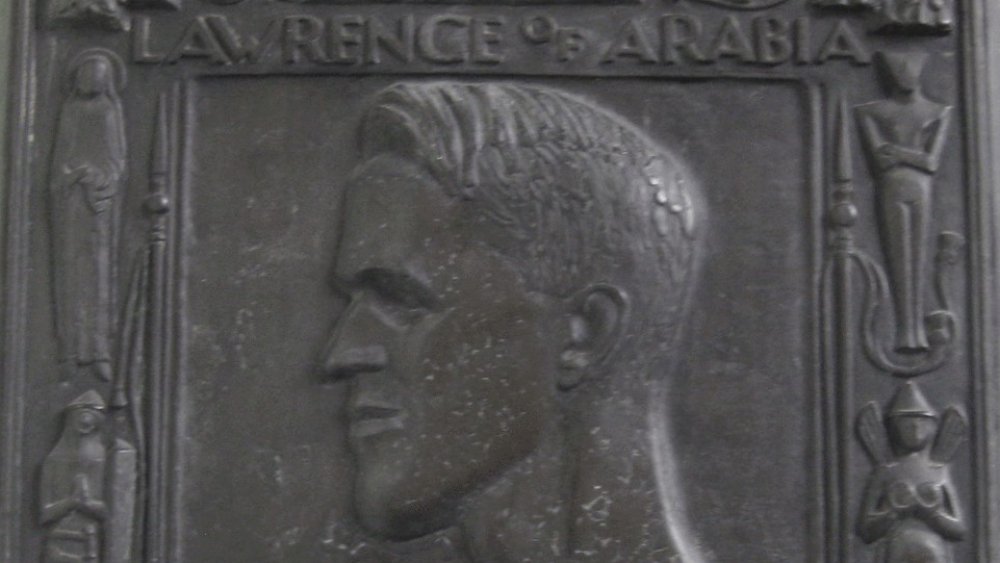 T. E. Lawrence's high school memorial plaque, Lawrence of Arabia