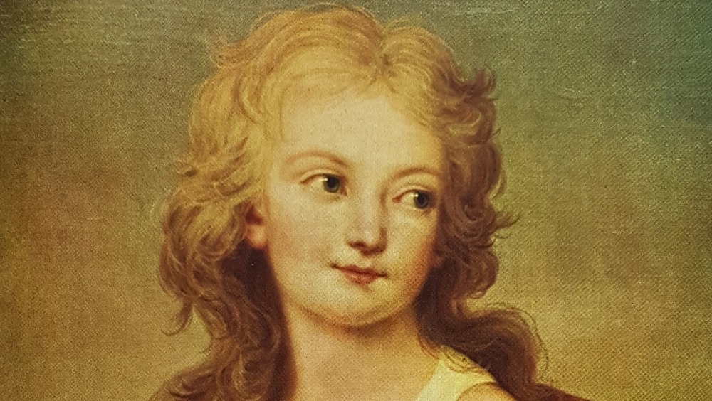 Marie Therese as a child smiling 