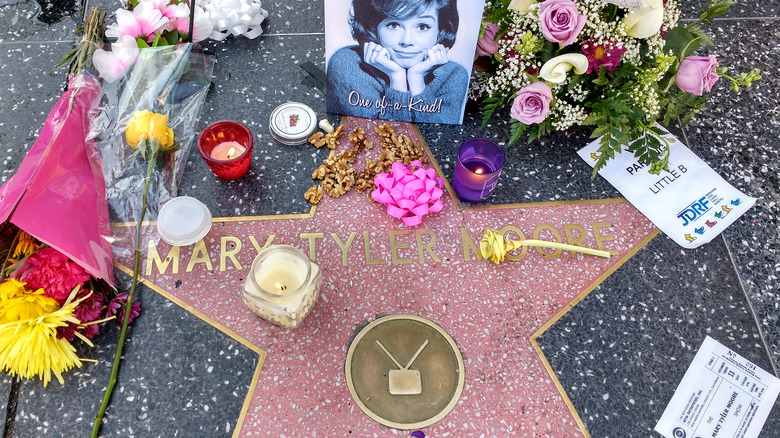 Mary Tyler Moore's Hollywood star memorial