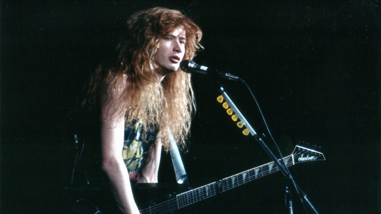 Dave Mustaine onstage