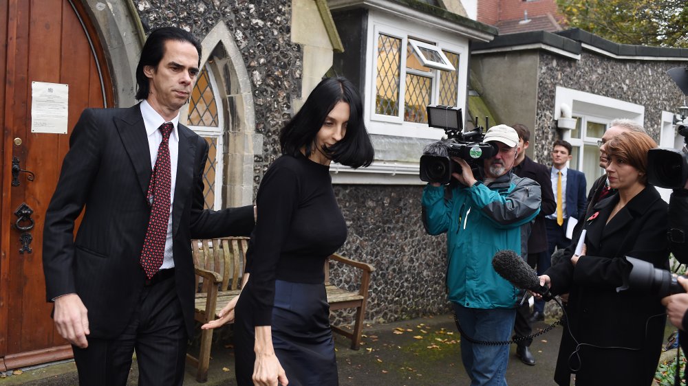 Nick Cave and wife
