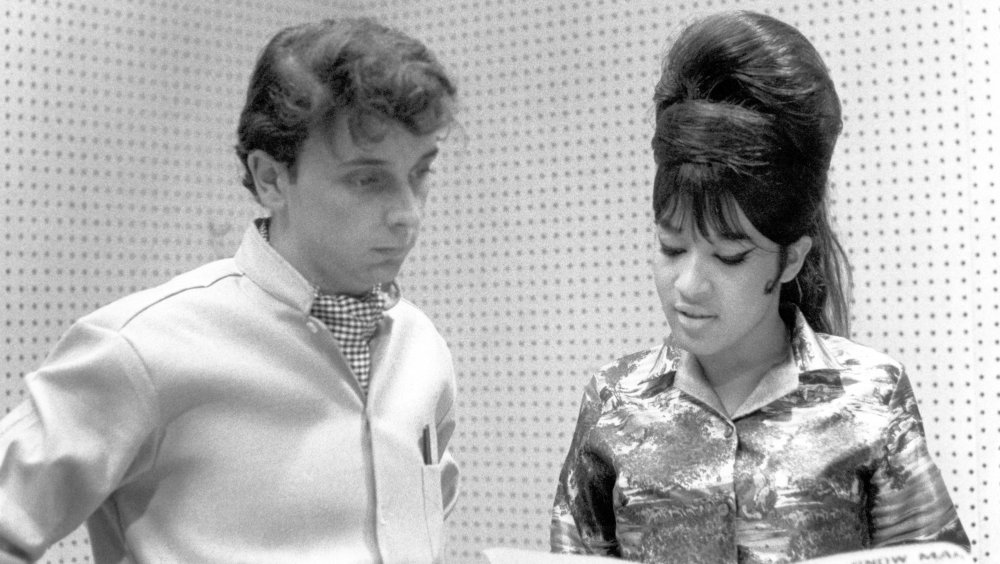 Phil Spector and Ronnie Spector
