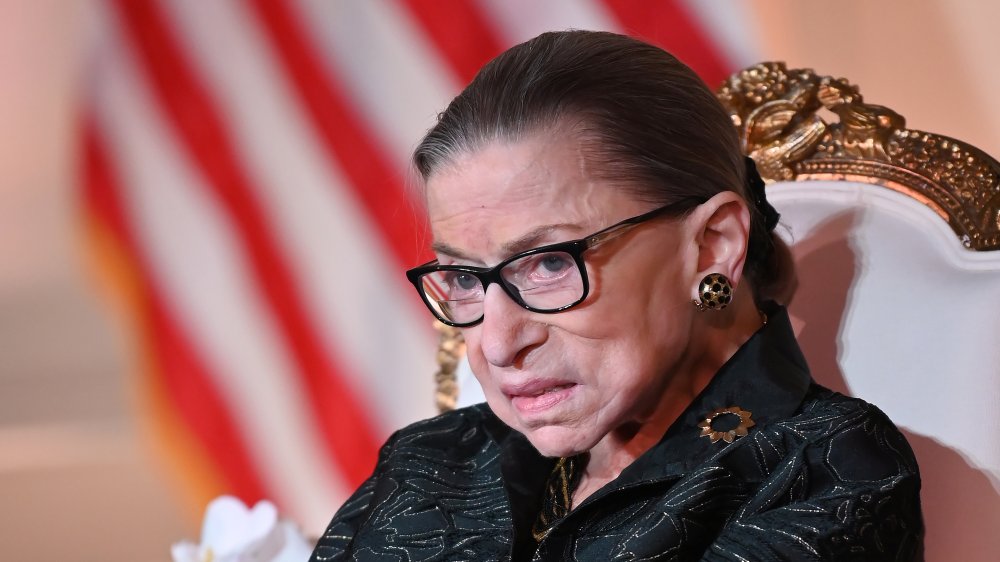 Supreme Court Justice Ruth Bader Ginsburg in 2020