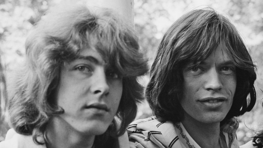 Mick Taylor and Mick Jagger