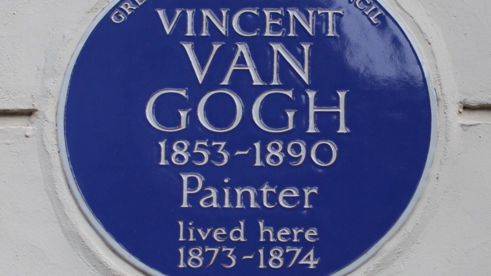 A general view of Vincent Van Gogh's former London home on March 25, 2012 in London, England. 