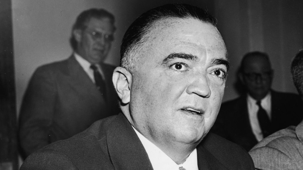J. Edgar Hoover, head of the FBI