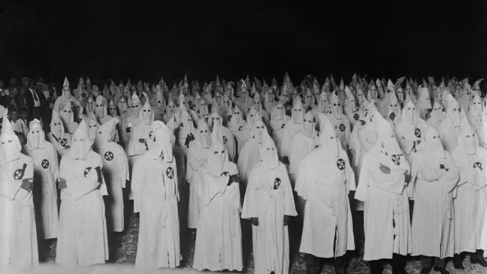 Ku Klux Klan gathering 