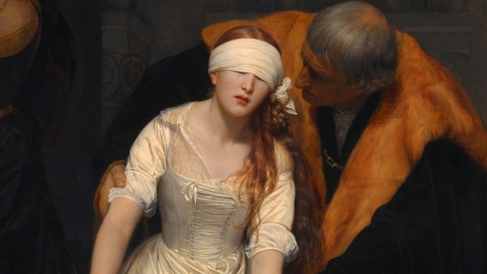 painting of jane grey's execution