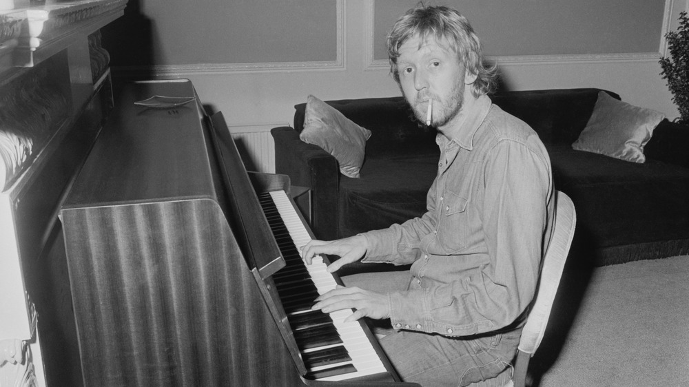 Harry Nilsson playing the piano