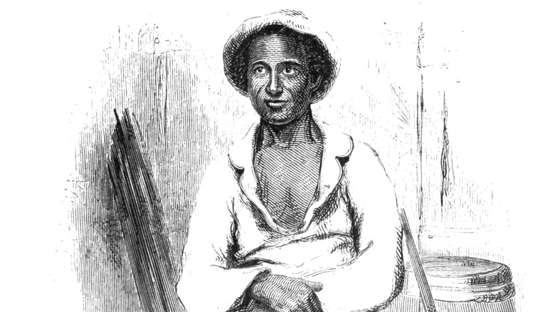 Engraved portrait of Solomon Northup