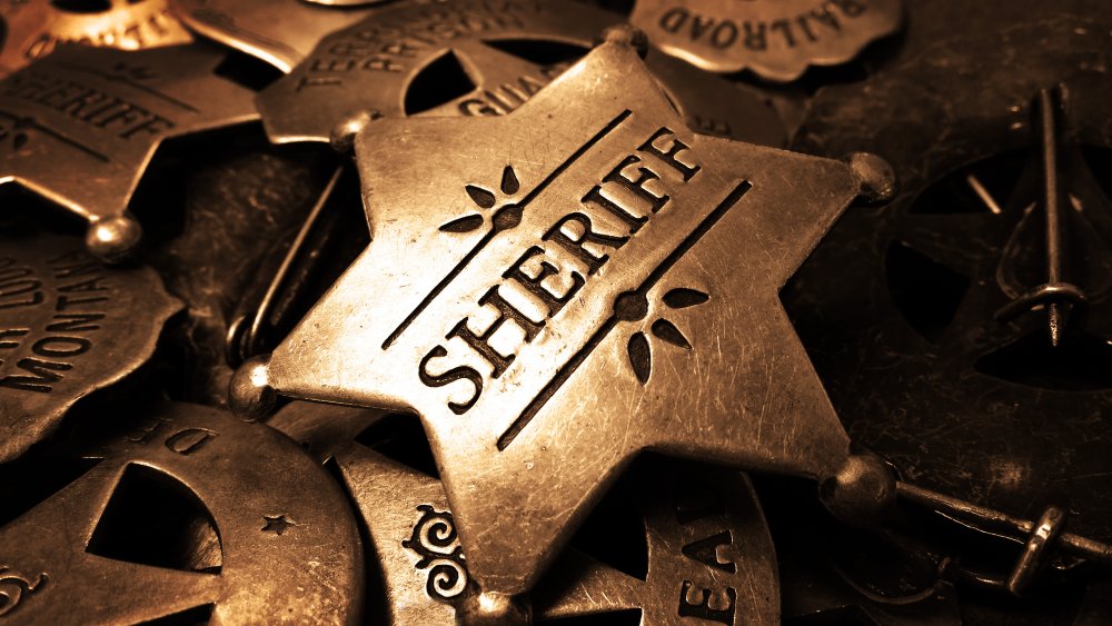 Sheriff badges