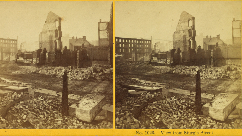 after photo of Great Boston Fire 1872