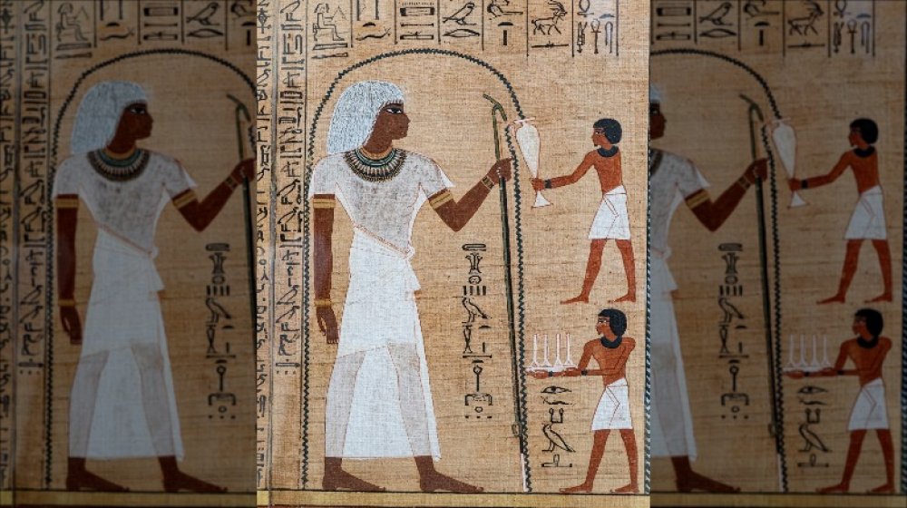 Karnak hieroglyphs