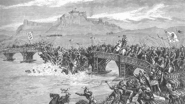A Victorian depiction of the Battle of Sterling Bridge