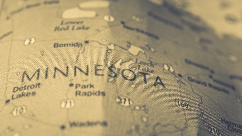 Map of Minnesota 