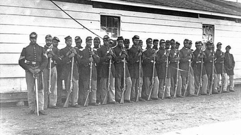 Black soldiers Civil War era