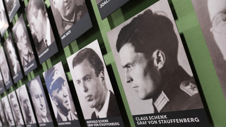 portraits of the members of the german resistance