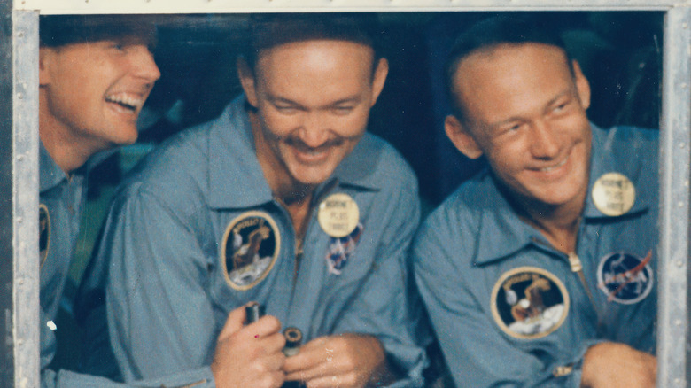apollo 11 astronauts in isolation