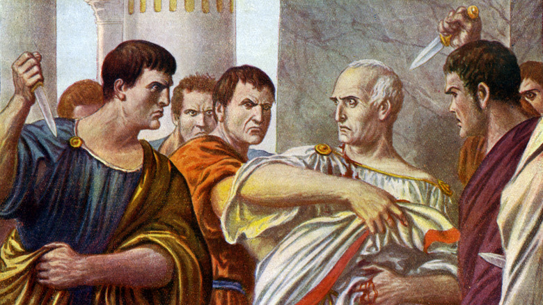 The death of Julius Caesar