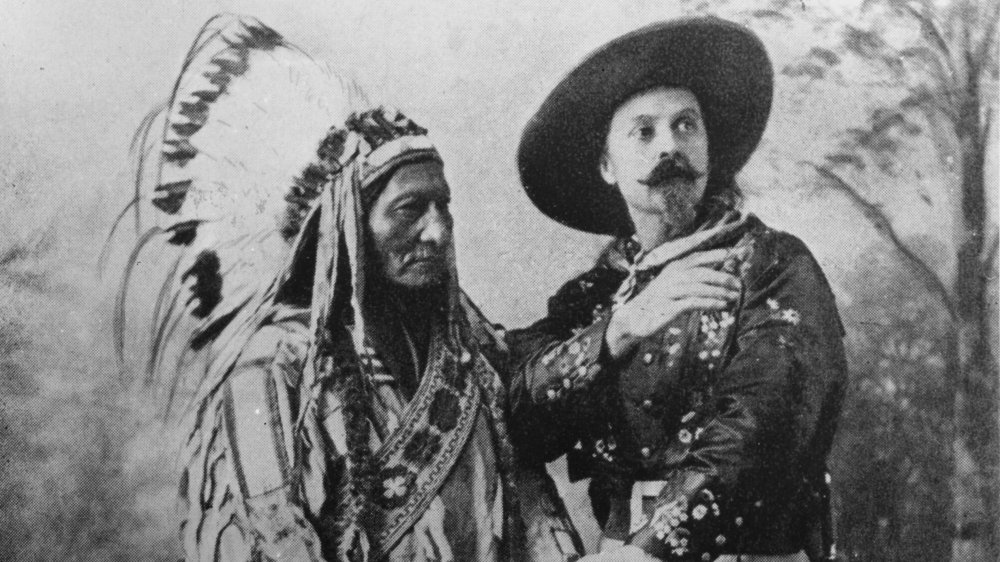 Sitting Bull and Buffalo Bill Cody
