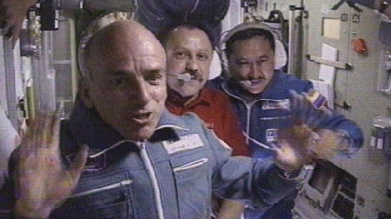 dennis tito on ISS