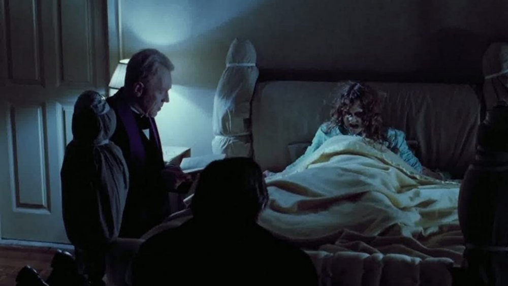 Max von Sydow and Linda Blair in The Exorcist