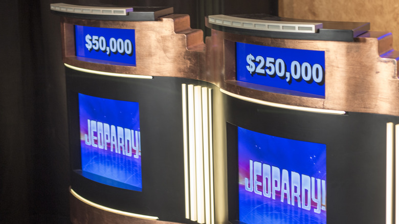 Jeopardy! podiums