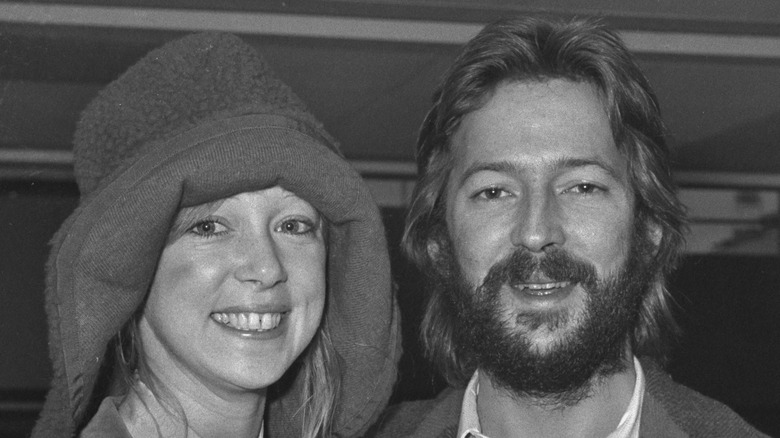 Eric Clapton and Pattie Boyd
