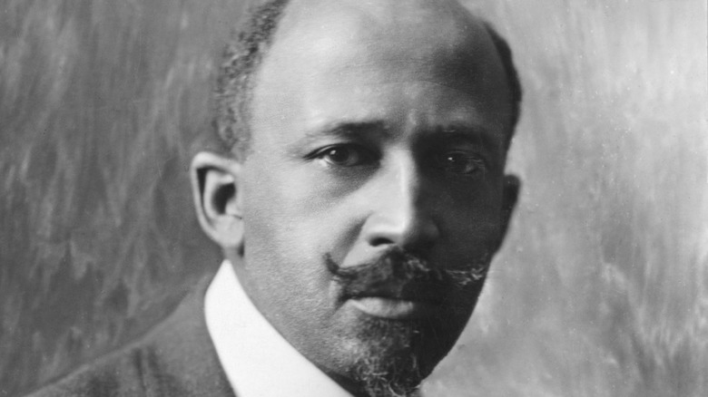 W.E.B. Du Bois posing